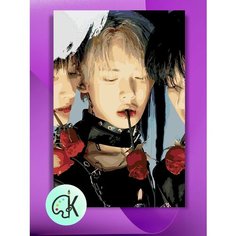 Картина по номерам на холсте TXT roses, 40 х 60 см КУЛЬТУРА ЦВЕТА