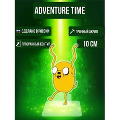 Фигурка акриловая Время Приключений Adventure Time Джейк Ok Real