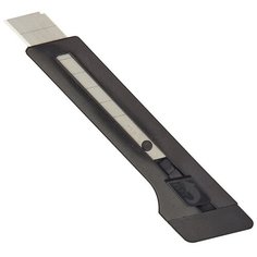 Нож канцелярский 18мм Edding E-M18, фиксатор, черный (E-M18/1), 10шт.