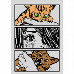 Блокнот А6 мягкая обложка на гребне 60 листов (CENTRUM) Космос арт.73273. Количество в наборе 8 шт.