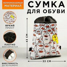 Сумка для обуви «Выделяйся», 41х30 см (комплект из 6 шт) Art Fox