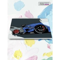 Картина по номерам на холсте Nissan Silvia S15, 40 х 60 см