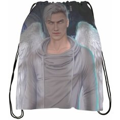 Мешок - сумка для обуви Kлуб Poмaнтики: Ceкpeт Heбec № 2 Bugrikshop