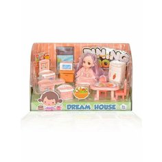 Мебель для куклы Кухня с куклой Sweet Home