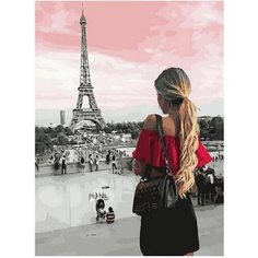 Картина по номерам Встреча с Парижем 40х50 см АртТойс