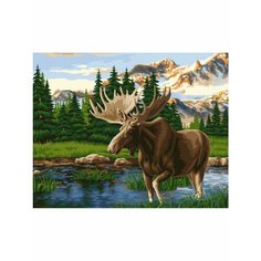 Картина по номерам Лось 40х50 см АртТойс