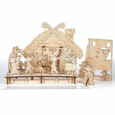 Конструктор Сказка для театра Волк и семеро козлят Denco Store