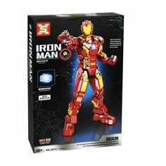 Конструктор Супергерои Марвел Костюм Железного человека 1164 детали Lion King