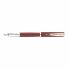 Ручка роллер Pierre Cardin GAMME Classic, латунь, красная, цвет чернил синий, подарочный футляр