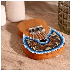 Музыкальный инструмент "Калимба" микс 17х13х3 см без бренда