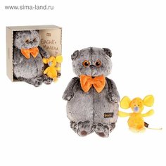 Мягкая игрушка «Басик с мышкой Миленой» Basik&Co