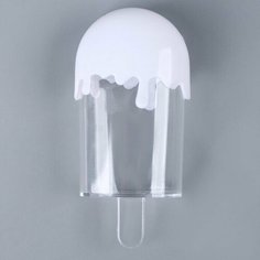 Основа для творчества и декорирования "Мороженое", набор 3 шт, размер 1 шт 5,5 11 3 см Made in China