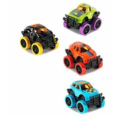 Инерционный внедорожник 4шт, размер джипа 6 х 4 см, А3-1В Amazing Toys