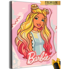 Картины по номерам Барби Barbie 40x50