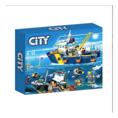 Конструктор корабль исследователей морских глубин 717 дет Toys