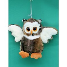 Мягкая игрушка Сова на липучке 20 см. АКИМБО КИТ