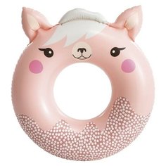 INTEX Круг для плавания «Милые зверята», 84 (91) см х 76 см, от 8 лет, до 40 кг, 59266NP, цвет микс