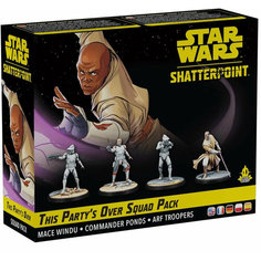 Миниатюры для настольной игры Star Wars: Shatterpoint - This Partys Over Squad Pack, на английском Asmodee