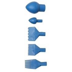 Силиконовые насадки для кистей 5 штук "Сонет" Невская палитра