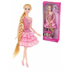 Кукла в розовом платье, 30 см Наша Игрушка