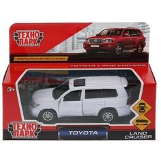 Модель CRUISER-WT Toyota Lsnd Cruiser белый Технопарк в коробке