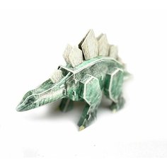 Объемный 3д пазл конструктор развивающий из картона DIY TOY "Динозавр"