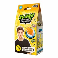 Игрушка для детей «Slime лаборатория» Влад А4, Crunch slime, 100 г Волшебный мир