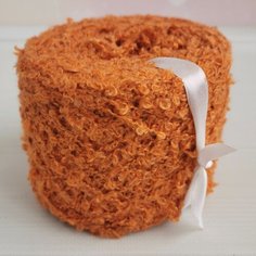 Пряжа тонкая бобинная буклированная, Букле 270м/100гр Нет бренда