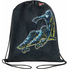 Мешок для обуви пифагор, 1 отделение, 40х32 см, "Space skater", 271600 Комплект : 2 шт .