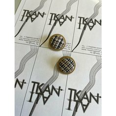 Пуговица металлическая на ножке, 1 шт. Noname