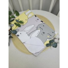 Пеленка непромокаемая "Ушастики желтые" 1 шт Чудо Детство