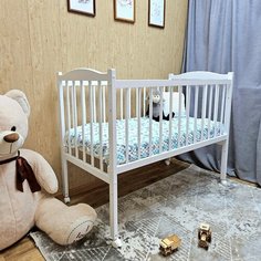 Кроватка для новорожденного EVA Массив
