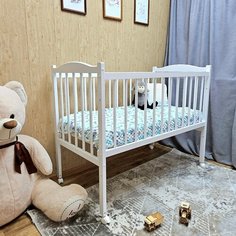 Кроватка для новорожденного EVA Массив