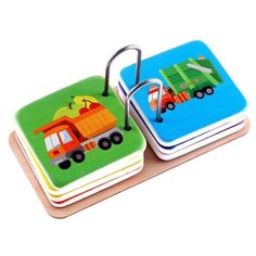 Развивающая игрушка из дерева «Транспорт» Лесная мастерская