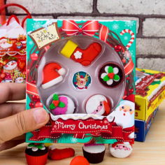 Рождественские фигурки Праздничный набор Рождественский подарок