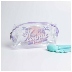 Косметичка-пенал из прозрачного PVC "Я девочка, мне можно", 14Х8 см Pro Market