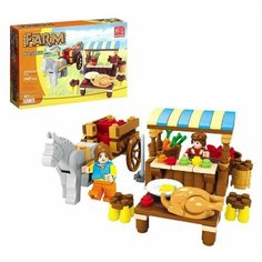 Конструктор «Фермерский рынок», 147 деталей Keyixing