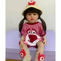 Кукла Реборн виниловая 55см в пакете (XZ-003) NPK Doll