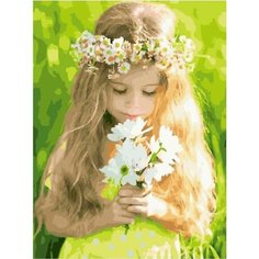 Картина по номерам Девичья скромность 40х50 см Hobby Home