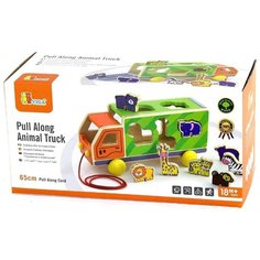 Игрушка-сортер "Грузовик с животными" (50344) Viga