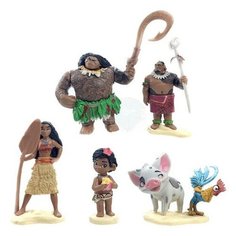 Набор из 6 фигурок Моана Noname
