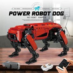 Конструктор Робот- собака с ДУ радиоуправляемый, 936 деталей Lari (Bela)