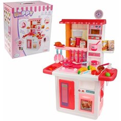 Игровой набор кухня, в компл. 33 предм, 84*38*61 см, кор. Наша Игрушка