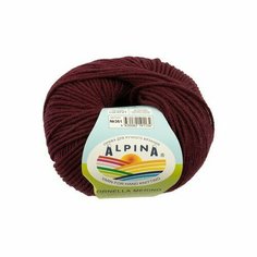 Пряжа ALPINA ORNELLA MERINO 10 шт. х 50 г шт. в упак. цвет №361 сливовый (ORNELLA MERINO-№361 сливовый)