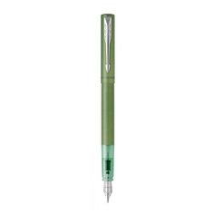 Перьевая ручка Parker Vector XL Green CT, цвет чернил blue, перо: F, в подарочной упаковке.