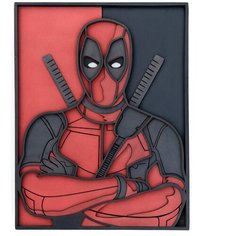 3D картина по номерам Дэдпул, подарочный набор для творчества, панно из дерева для раскрашивания и сборки, антистресс мандала для рисования Sam Craft