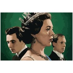 Картина по номерам на холсте Корона - 601