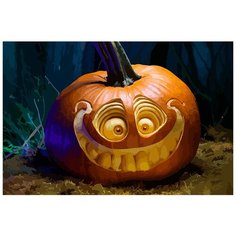 Картина по номерам на холсте Хэллуин 5886