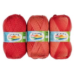 Пряжа Alpina Romantic, 100% шерсть, 5*100 г, 300 м+-15 м