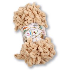Пряжа Alize Puffy (Пуффи) 310 шампань 100% микрополиэстер 100г 9м 5шт